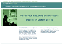 Tablet Screenshot of pharmacenter.hu